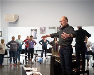 Bill Reed masterclass with Barbershop singers